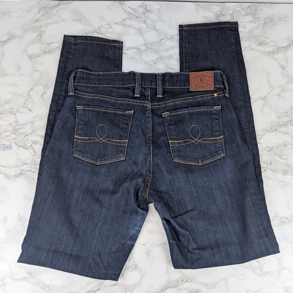Lucky Brand Skinny Dark Wash Jeans - 8 - Picture 2 of 8